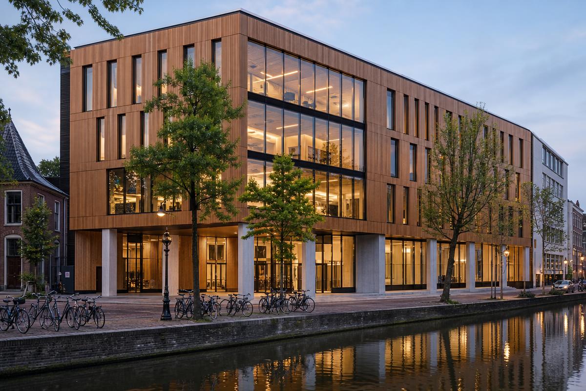 Canal Office Oudegracht in Utrecht